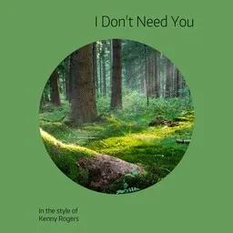 Titelbild für I Don't Need You - Kenny Rogers Karaoke-Version