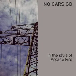 Cover art for No Cars Go - Arcade Fire karaoke version