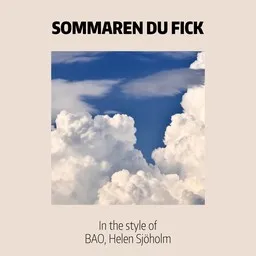 Omslagsbild för Sommaren du fick - BAO,Helen Sjöholm karaokeversion