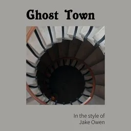 Titelbild für Ghost Town - Jake Owen Karaoke-Version