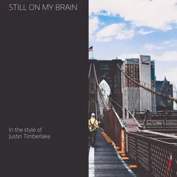 Cover art for Still on My Brain - Justin Timberlake karaoke version