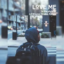 Cover art for Love Me - Drake,Future,Lil Wayne karaoke version