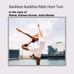 Karaokekappaleen Aankhon Aankhon Mein Hum Tum - Asha Bhosle,Kishore Kumar,Mahal kansikuva