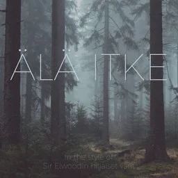 Titelbild für Älä itke - Sir Elwoodin hiljaiset värit Karaoke-Version