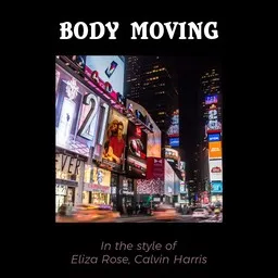 Cover art for Body Moving - Calvin Harris,Eliza Rose karaoke version
