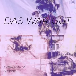 Karaokekappaleen Das war gut - Simone kansikuva