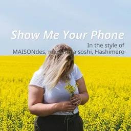 Omslagsbild för Show Me Your Phone - Hashimero (はしメロ),maeshima soshi,MAISONdes karaokeversion