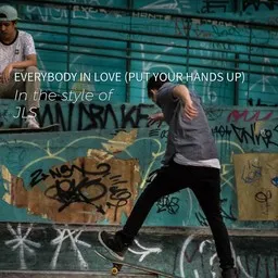 Cover art for Everybody In Love (put Your Hands Up) - JLS karaoke version