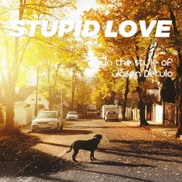 Omslagsbild för Stupid Love - Jason Derulo karaokeversion