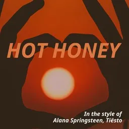 Karaokekappaleen Hot Honey - Alana Springsteen,Tiësto kansikuva