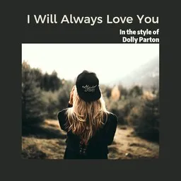 Karaokekappaleen I Will Always Love You - Dolly Parton kansikuva