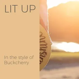 Cover art for Lit Up - Buckcherry karaoke version