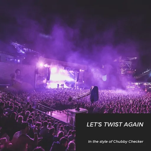 Karaoke Let's Twist Again by Chubby Checker — sing along with lyrics on Singa