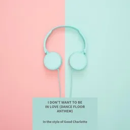 Titelbild für I Don't Want To Be In Love (Dance Floor Anthem) - Good Charlotte Karaoke-Version