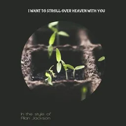 Cover art for I Want To Stroll Over Heaven With You - Alan Jackson karaoke version