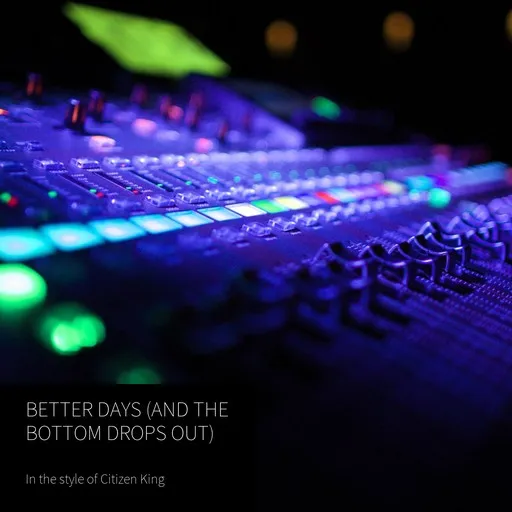 Better Days (And The Bottom Drops Out) - Karaoke