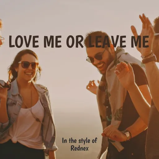 Karaoke Love Me Or Leave Me by Rednex — sing along with lyrics on Singa