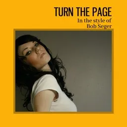 Cover art for Turn the Page - Bob Seger karaoke version