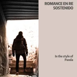 Cover art for Romance En Re Sostenido - Panda karaoke version