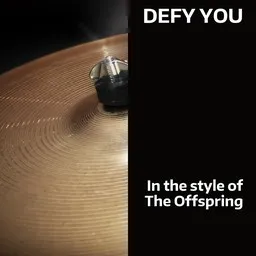 Karaokekappaleen Defy You - The Offspring kansikuva