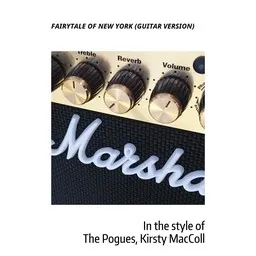 Cover art for Fairytale of New York (Guitar Version) - Kirsty MacColl,The Pogues karaoke version