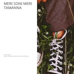 Cover art for Meri Soni Meri Tamanna - Asha Bhosle,Kishore Kumar,Yaadon Ki Baaraat karaoke version