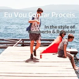Cover art for Eu Vou Contar Proceis - Humberto & Ronaldo karaoke version