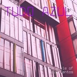 Titelbild für Tudo Azul - Lulu Santos Karaoke-Version