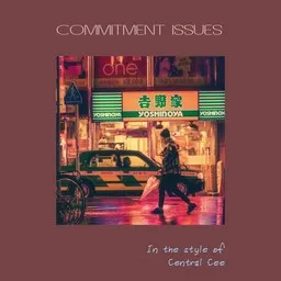 Omslagsbild för Commitment Issues - Central Cee karaokeversion