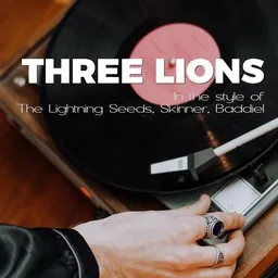 Karaokekappaleen Three Lions - Baddiel,Skinner,The Lightning Seeds kansikuva