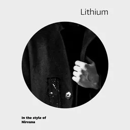 Karaokekappaleen Lithium - Nirvana kansikuva