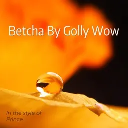 Omslagsbild för Betcha By Golly Wow - Prince karaokeversion