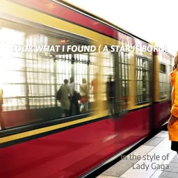 Cover art for Look What I Found ( A Star Is Born) - Lady Gaga karaoke version
