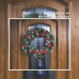 Karaokekappaleen Morgen, Kinder, wird's was geben - Weihnachtslieder kansikuva
