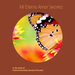Cover art for Mi Eterno Amor Secreto - Banda El Recodo,Patricia Navidad karaoke version