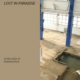 Cover art for Lost in Paradise - Evanescence karaoke version