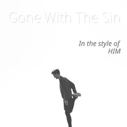 Cover art for Gone With The Sin - HIM karaoke version