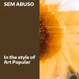 Cover art for Sem Abuso - Art Popular karaoke version
