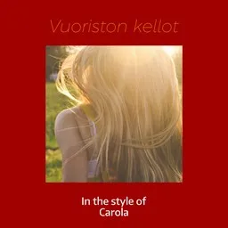 Cover art for Vuoriston kellot - Carola (FIN) karaoke version