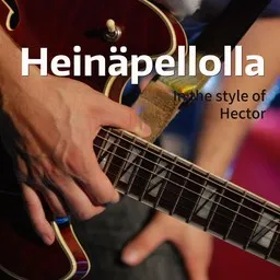 Cover art for Heinäpellolla - Hector karaoke version