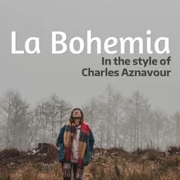 Titelbild für La Bohemia - Charles Aznavour Karaoke-Version