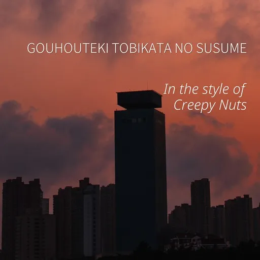 Karaoke Gouhouteki Tobikata No Susume von Creepy Nuts — mit Songtext mitsingen auf Singa