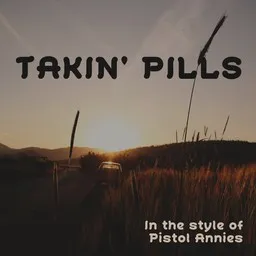 Omslagsbild för Takin' Pills - Pistol Annies karaokeversion