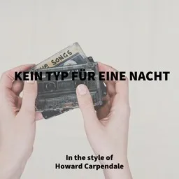 Titelbild für Kein Typ für eine Nacht - Howard Carpendale Karaoke-Version