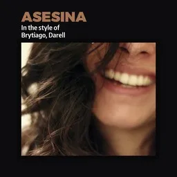 Cover art for Asesina - Brytiago,Darell karaoke version