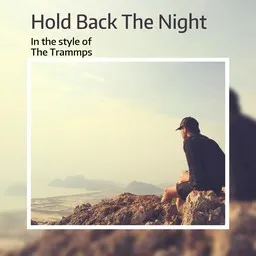 Omslagsbild för Hold Back The Night - The Trammps karaokeversion