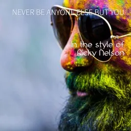 Titelbild für Never Be Anyone Else But You - Ricky Nelson Karaoke-Version