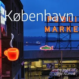 Cover art for København - Ulige Numre karaoke version