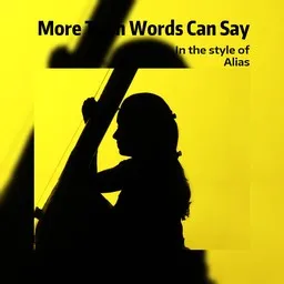 Titelbild für More Than Words Can Say - Alias Karaoke-Version