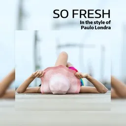 Cover art for So Fresh - Paulo Londra karaoke version